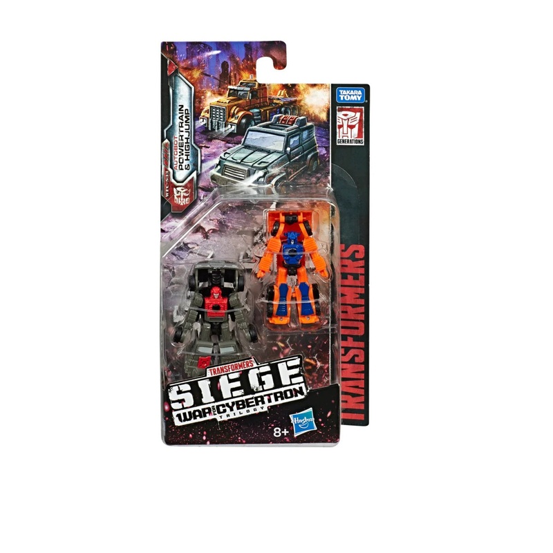 Transformers Autobot Powertrain & High-Jump Patrol 2-Pack