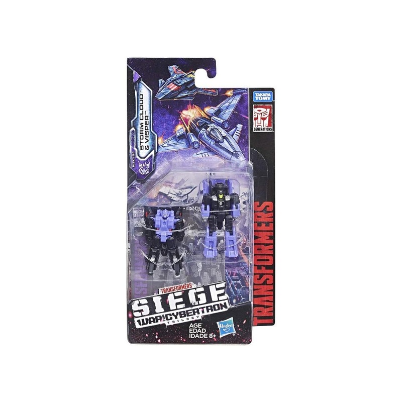 Transformers War for Cybertron: Siege Micromaster Stormcloud & Visper Two-Pack